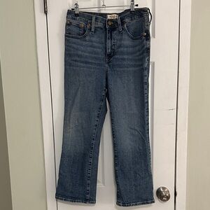 Madewell Women's Blue Ankle Jeans